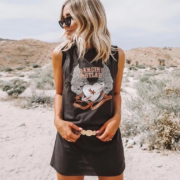 💕Boho Gypsy Dancing Outlaw Dress - Picture 4 of 11